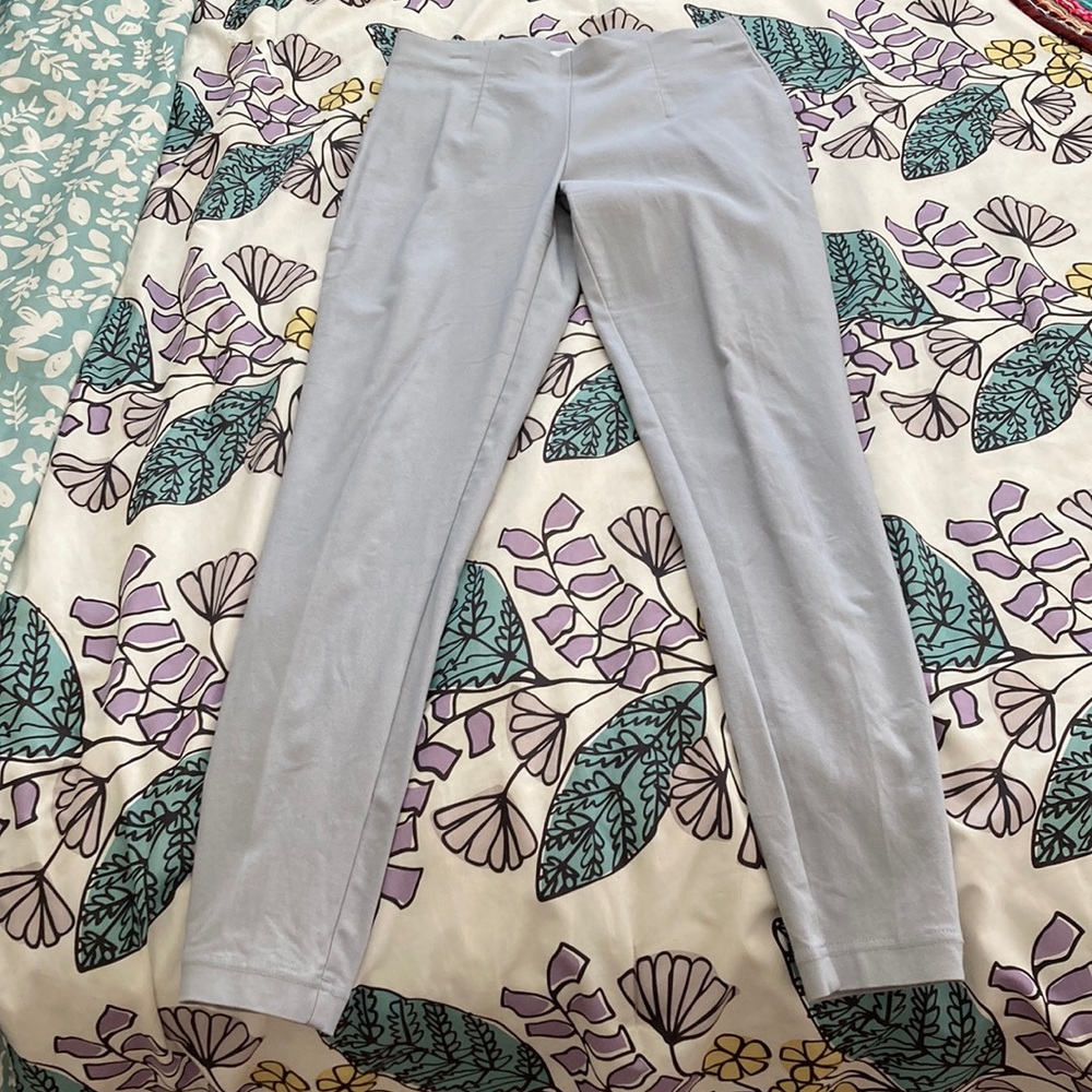 Calvin Klein Grey/Blue Dressy Skinny Leggings size 2